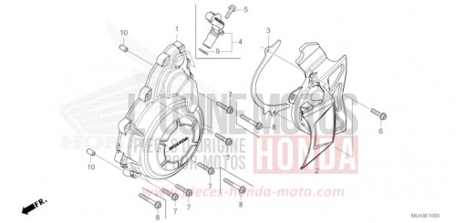 A.C. GENERATOR COVER CMX500AS de 2025